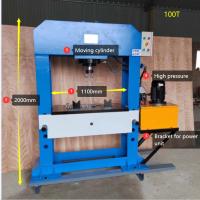 50 t 100 t 150 t 200 t 250 t 300 t Heavy Duty portique électrique hydraulique Shop presse H châssis presse hydraulique