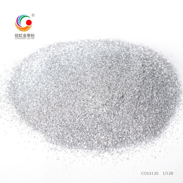 ODM Loose Cosmetic Glitter For Eyes PET Polyester Silver White Hexagon Sequin