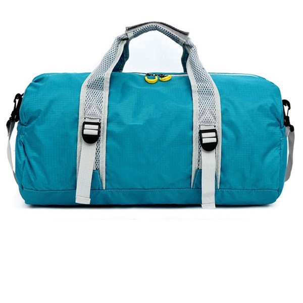 Large Volume Sports Duffel Bag Nylon Material Round Shape 33 * 50 * 18CM