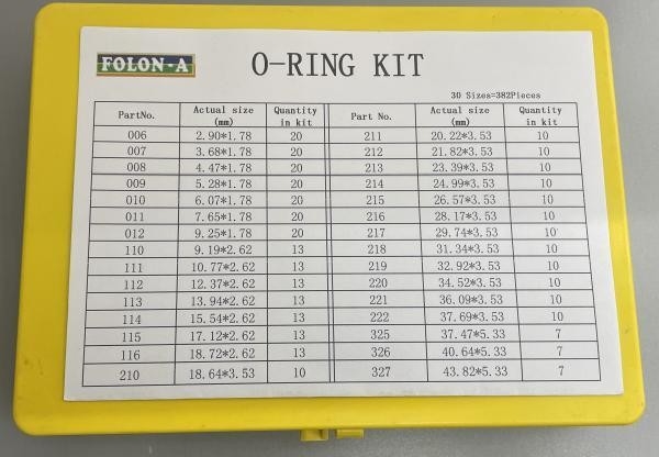 Специализированный Daewoo O Ring Kit для ОР-15 Machinery Seal