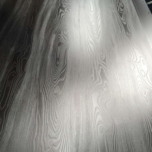 316 633 1.2x1219x2438 PVD Coated Stainless Steel Sheet Laminated Wooden Pattern Coated