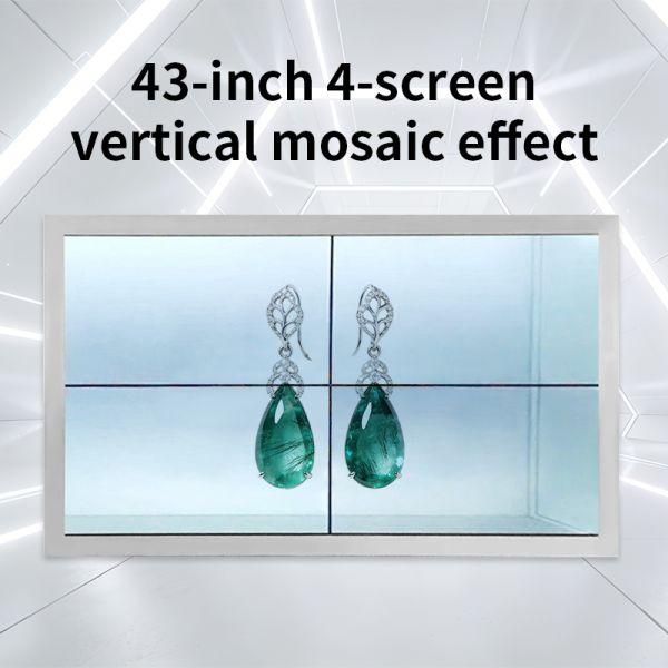 32 Transparent 3D Hologram Infrared Digital Poster Animation Elevator Museum Exhibitions Shopping Mall Airport Retail Store
