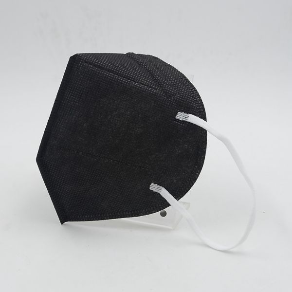 Black 5 Ply Protective Medical 16.5cm*20cm KN95 Face Masks OZONE Disinfect