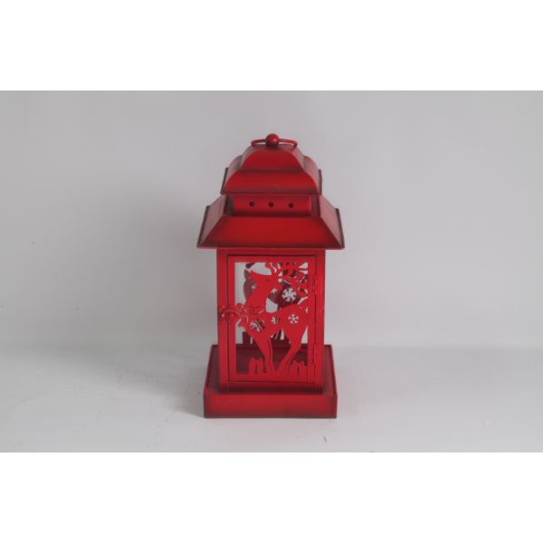 Exquisite Metal Holiday Red Lanterns With Modern Flair For Home For Garden