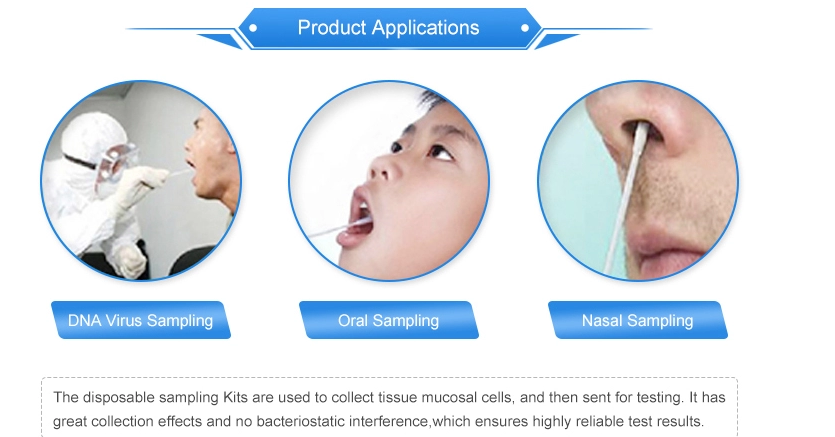Испытание заболеванием ноги и рта руки трубки забора вируса лаборатории микробиологии