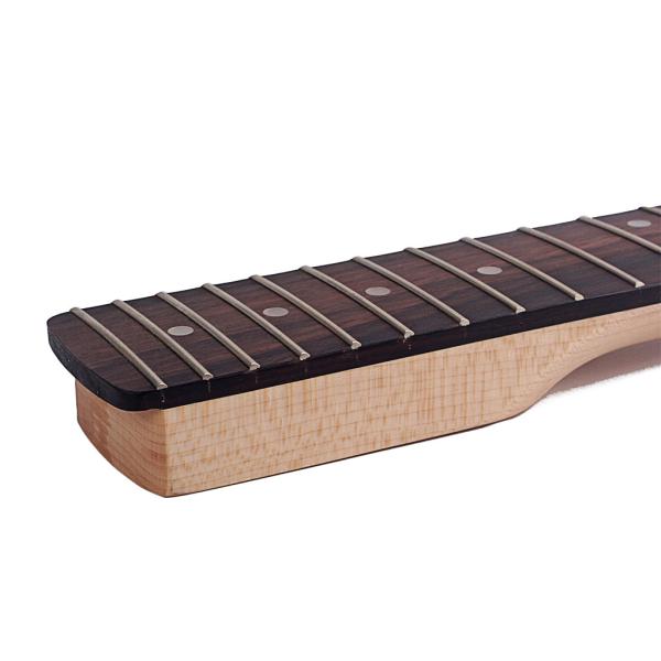 Garrafa de Guitarra de Madeira de Maple Rose Neck Estrato de guarda-chuva de mão direita Neck de madeira de rosa Substituição Truss ajustável