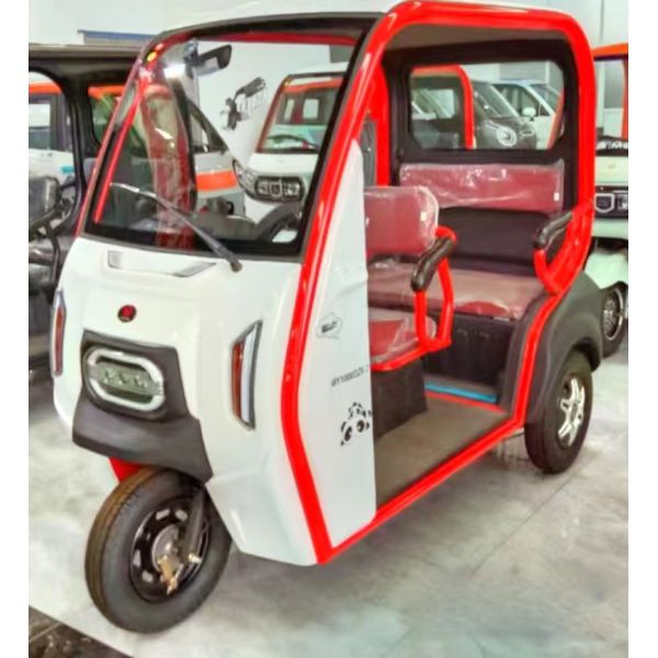 48V Voltage and 10-15° Grade Ability Hot Mini Electric Tricycle for Elderly Passenger
