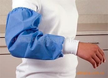 Free Sample Plastic Disposable Waterproof Arm Sleeve Protectors 18 Oil  Proof