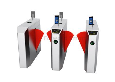 Access Control Security Barcode Qr Stainless Steel Turnstiles