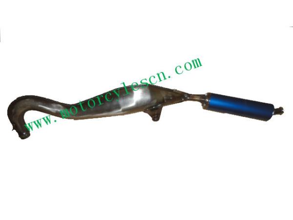 50cc Gas 2-stroke 4-stroke  PGD50 Scooter sile Muffler Carbon fiber muffler Refit Muffler