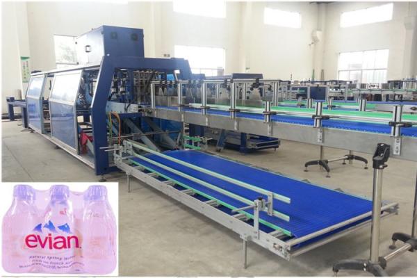 Fully Automatic Carton Box Case Packer Cardboard Beverage Pet Bottle Packaging