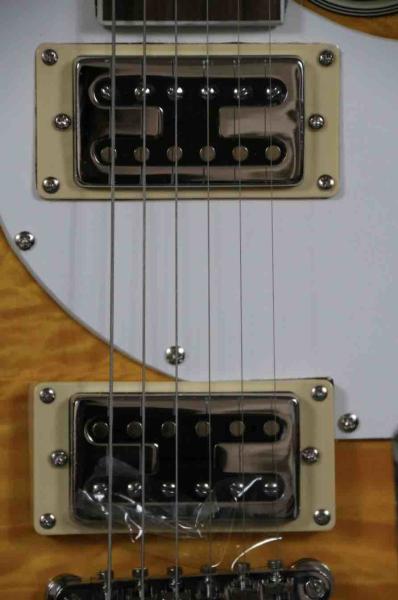 2019 Grand Special F Hole TL Electric Guitar Quilted Maple Abalone Inlay Bigsby Shipping Cost