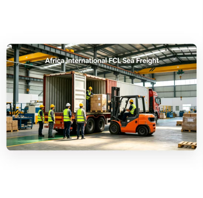 Africa International FCL Sea Freight Shipping , Full Container Load Logistics