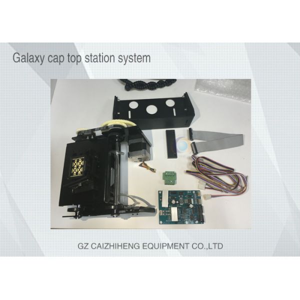 Galaxy printer printhead cleaning staion automatic lifting ink stack with 2 cap top