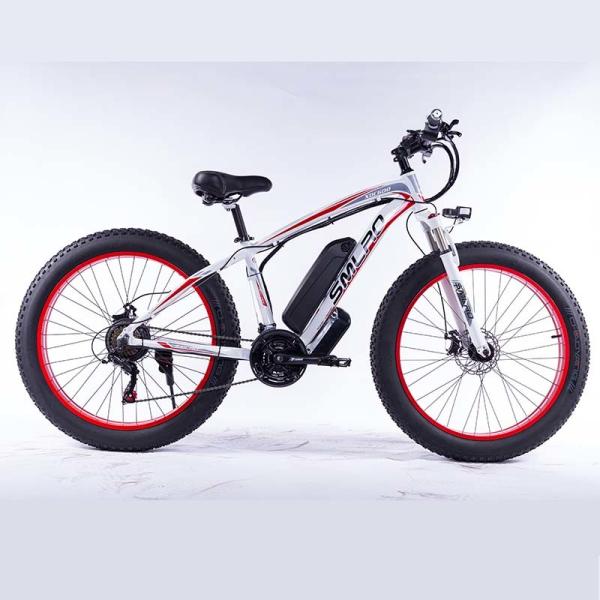 Cool Electric Mountain Bicycles , Fat Tire Electric Bike Bicycle 26 Inch Wheels