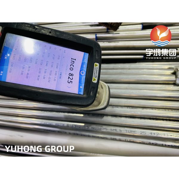 ASTM B163 UNS N08825 Nickel Alloy Steel Heat Exchanger Tube Incoloy Alloy 825 Seamless Tube