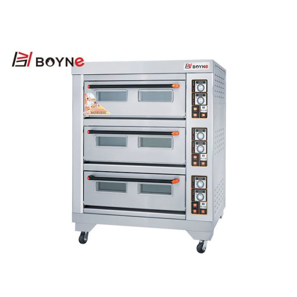 CE Commercial Bakery Kitchen Equipment Stainless Steel Deck Oven