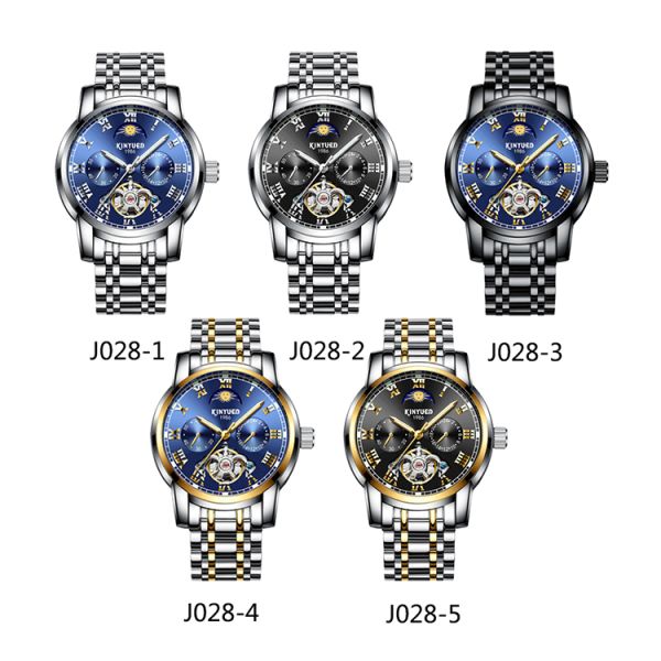 KINYUED Fashion Classic Brand Luxury Watch Automatic Mechanical Watch For Men Business Wrist Watch