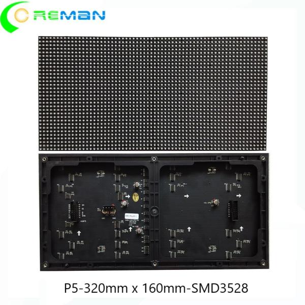 Text Picture P5 LED Screen 320x160 160x160 SMD3528 SMD 32x64 High Brightness