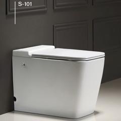 Direct Feed Tankless Toilet Elongated For Modern Bathroom