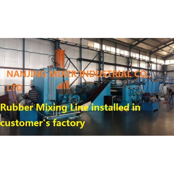 Rubber Mixing Machine with 415V Voltage and 3800x2140x3180 mm Dimensions