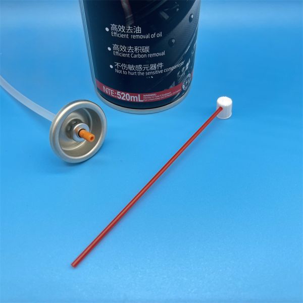 Advanced WD-40 Lubricant Dispensing Valve for Precision Engineering and Electronics with Targeted Stream Control.