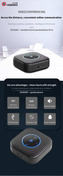 Conference Microphone SQ-M3 Wired  Conference Microphone With Speaker