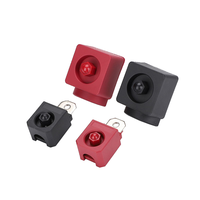 YIMA High Current Battery Terminal Block 12V 24V 48V Post Connector for RV & Solar