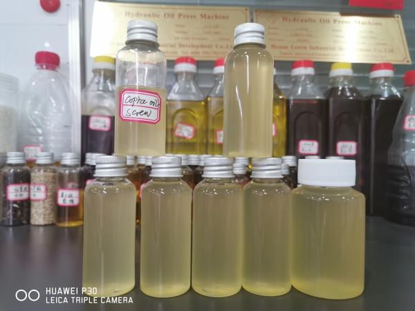 Coconut Oil Pressed Sunflower Oil Extraction Machine 30 Kw With Filter System