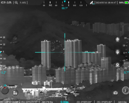 FW-XF6C Refrigeration Multifunctional Observation Instrument with 1920x1080 OLED Display 3000m-10000m Detection Distance and ±2 m Accuracy Infrared Thermal Imaging Monocular