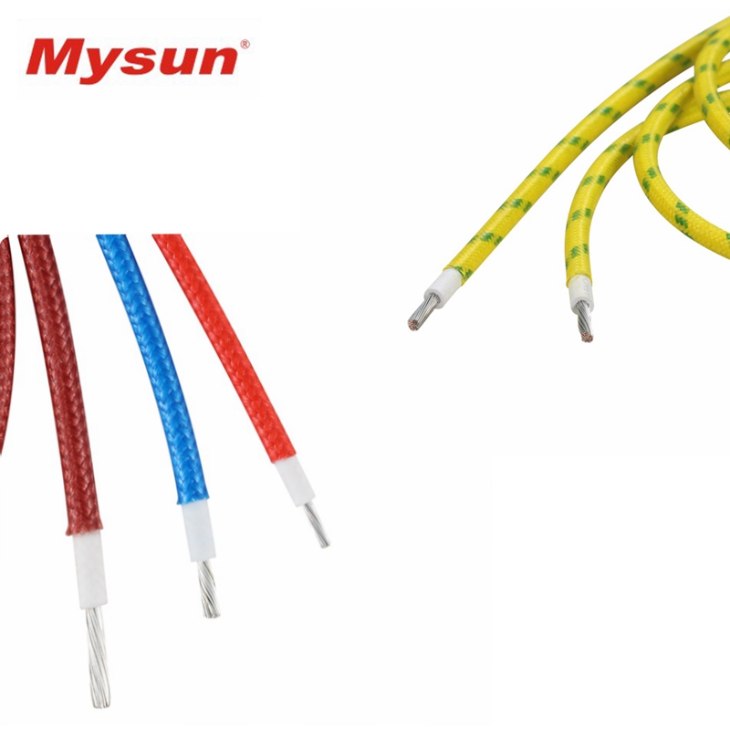 Высокотемпературный устойчивый Sleeving волокна силикона кабеля AWM3122 стеклянный подгоняет для различного VOL.
