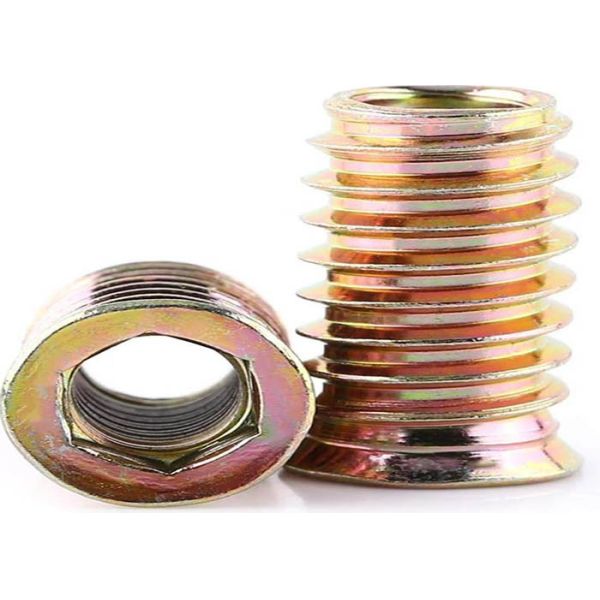 タイタンのガルバン化 完成品 家具 挿入家具 ナッツ直線 埋め込み 糸