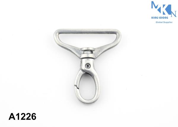 Custom Made Metal Snap Clips / Swivel Clasp Hooks Luggage Hardware Accessories
