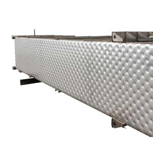 Заварка лазера плита 2-12m одиночная/двойная надутая нержавеющей стали 304/316L подушки