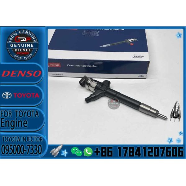 Diesel Fuel Engine Injector 095000-7320 23670-0R130 095000-7330 23670-09230 Avensis 2AD-FTV Truck Engine Parts