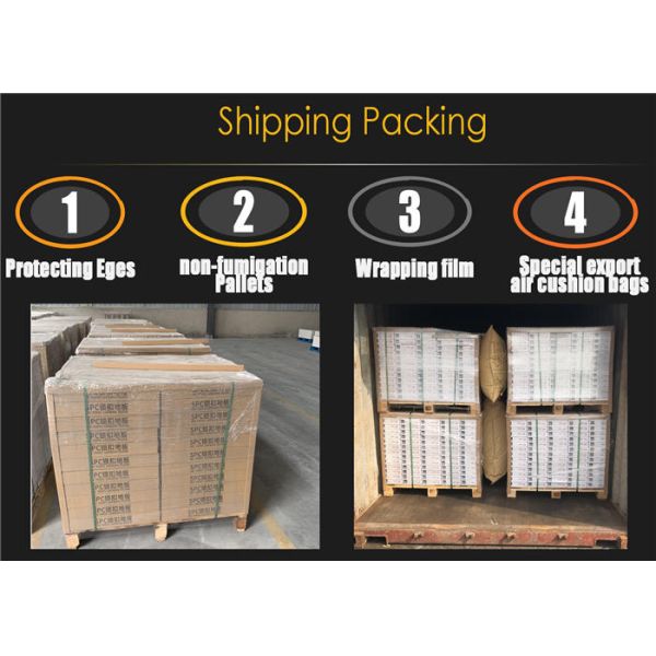 SPC PVC Commercial Flooring Smooth Appearance 5G UniClic Locking System