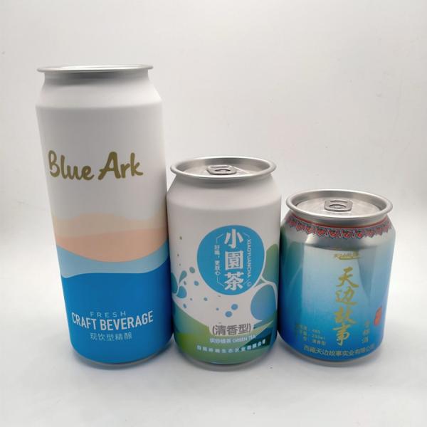 Stubby Coffee Tea Aluminum Coca Cola Cans 250 Ml With Easy Open End Lids