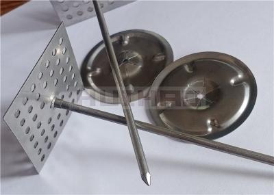 2-1/2 Perforated Base Insulation Hangers Fixing Acoustic Insulation Materials