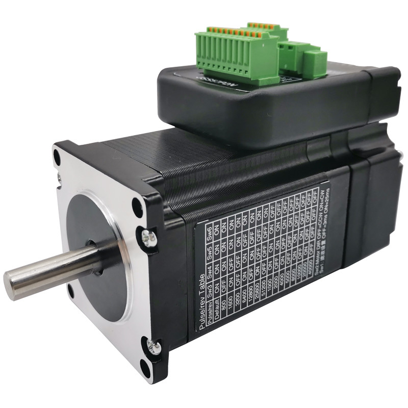 Мотор Cnc Nema 23 JSS57P3N Stepper с построенный в маршрутизаторе кривой водителя 3N.M 1000 Rpm 4.2A