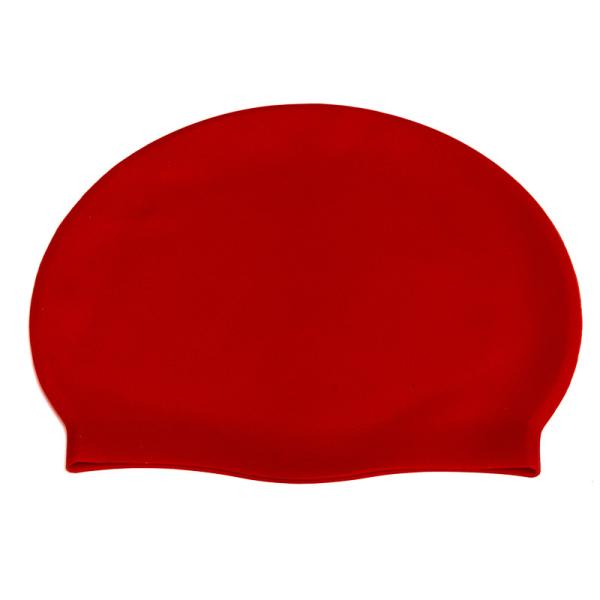 Silicone Swimming Hat 65g Black Stylish Waterproof Swimming Cap Adults