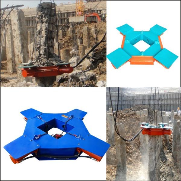 Cutting concrete pile head machine BYP500S Concrete foundation pile Hydraulic pile breaker