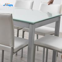 Table à manger en verre d'extension de 700 mm DT-914-110 avec design moderne