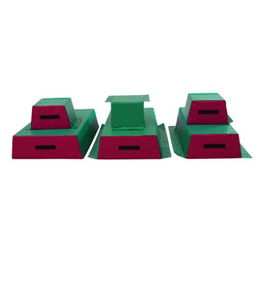 Gymnastics Shape  Mat  Soft Children   Height Adjustment Stackable Jumping Plyo Box