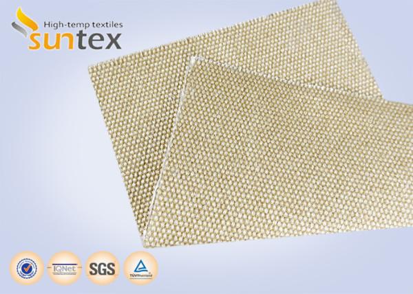 Vermiculite Coated Fiberglass Fabric 1200°C Fireproof Thermal Insulation