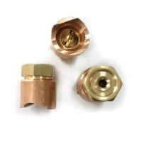 Les pièces de rechange en laiton de cuivre de machine cuisent le bec à la vapeur de pulvérisation de conduite d'eau