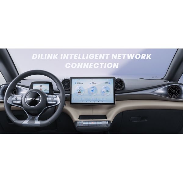 NEDC Haitun BYD Дельфины Белый Розовый Электрический Автомобиль Дальность 420 км