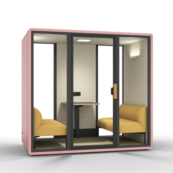 Encapsulated Practical Portable Privacy Booth Office Cabin Sound Proof