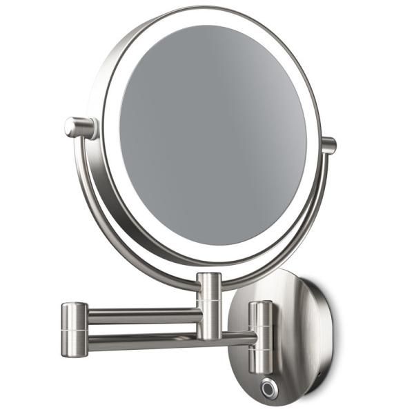 LED Hôtel Loupe miroir Hôtel fournitures de commodités Mirror de maquillage mural