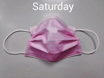 Type IIR ASTM Meltblown Nonwoven 3 Ply Surgical Face Mask