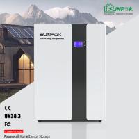 48V 200Ah 10kWh Lifepo4 Power Wall Bateria solar Armazenamento de energia doméstica 20kWh Baterias de íons de lítio